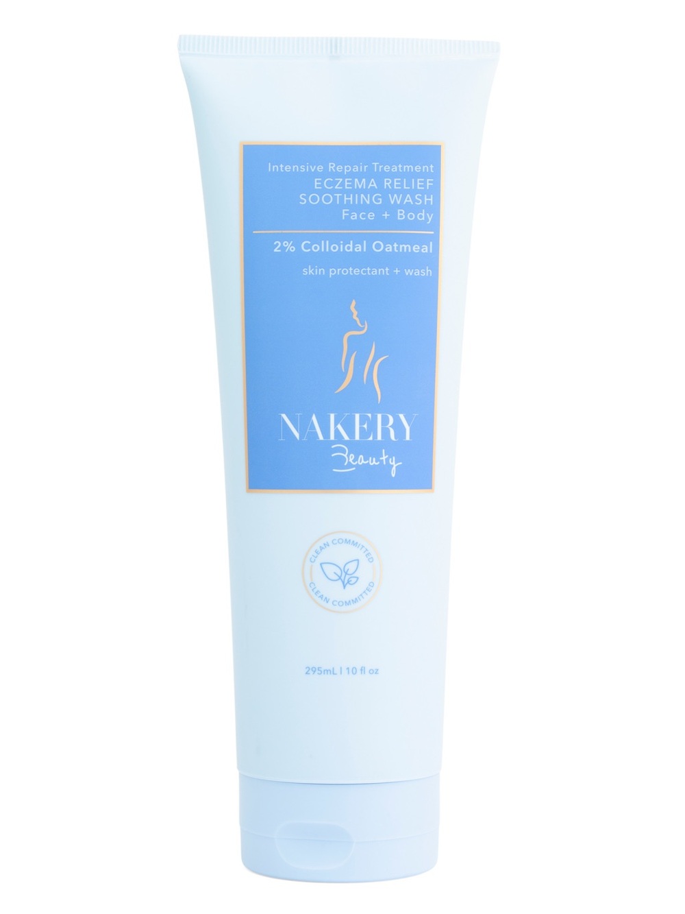 Nakery Beauty Eczema Relief Soothing Face & Body Wash, 10 fl oz - Picture 14 of 14